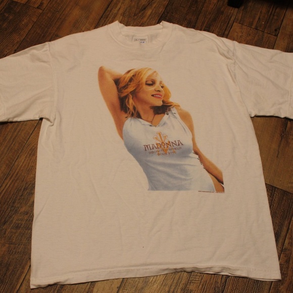 Other - Vintage Madonna Drowned Concert Tour Shirt 2001